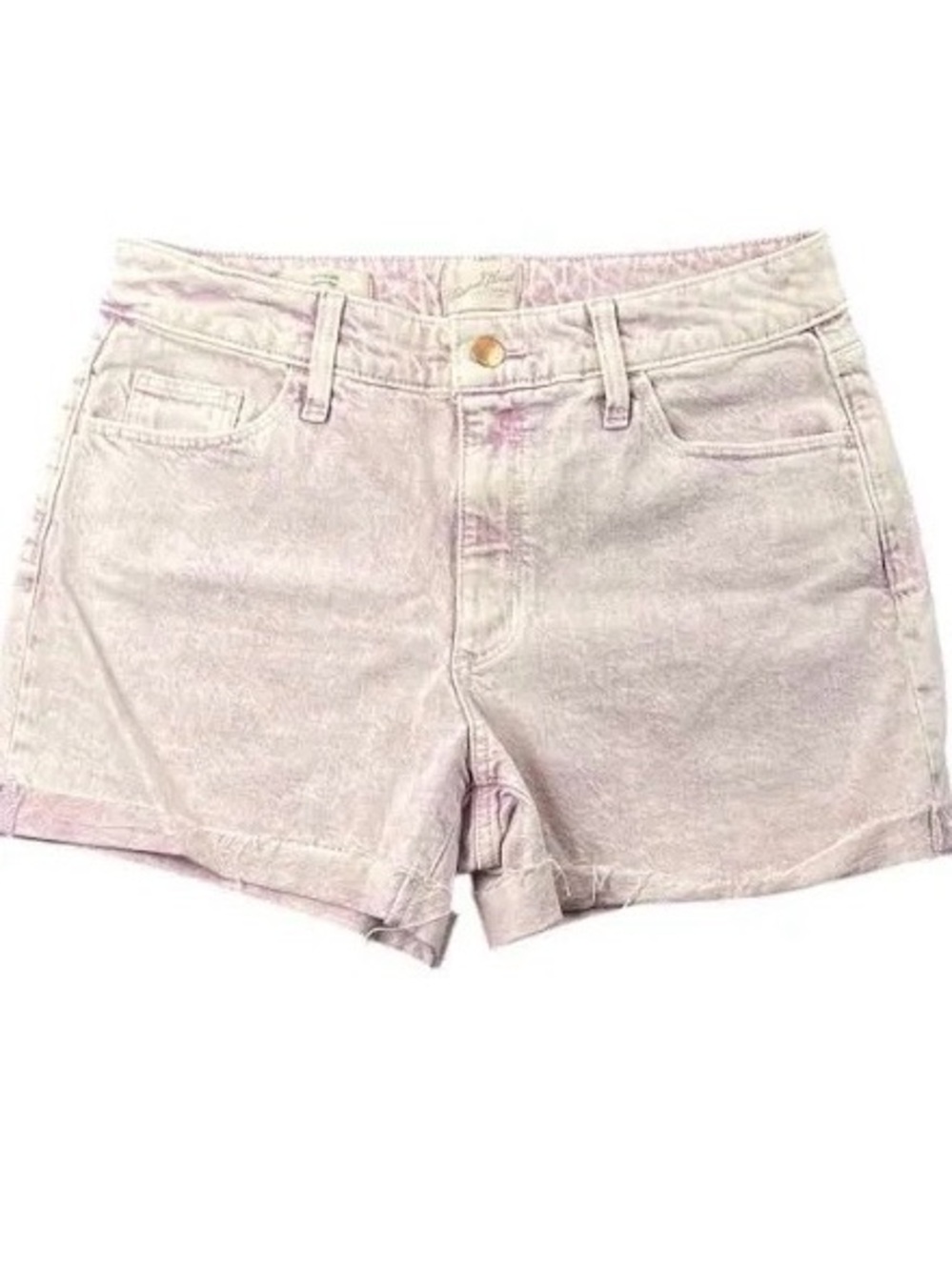 Universal Thread Pale Pink Denim Shorts Vintage Midi